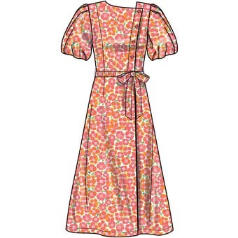 New Look Women’s Dress Sewing Pattern N6694 image number 4