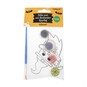 Paint Your Own Ghost Suncatcher Keyring  image number 3