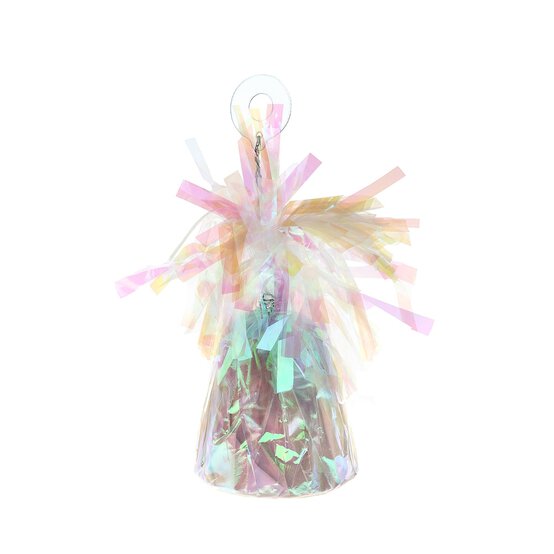 Iridescent Foil Balloon Weight 170g image number 1