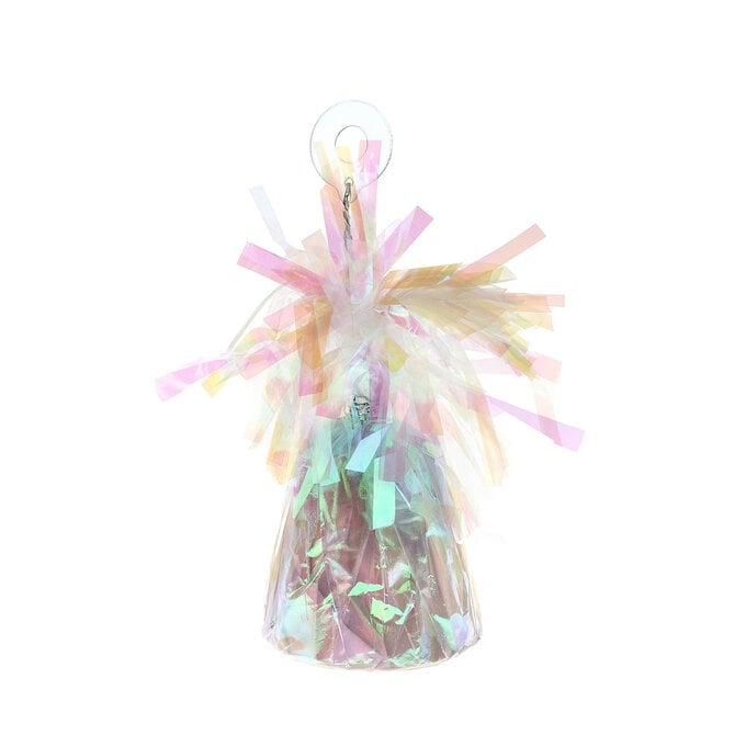 Iridescent Foil Balloon Weight 170g image number 1