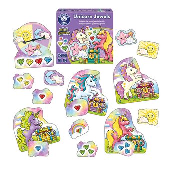 Orchard Toys Unicorn Jewels Mini Game image number 3