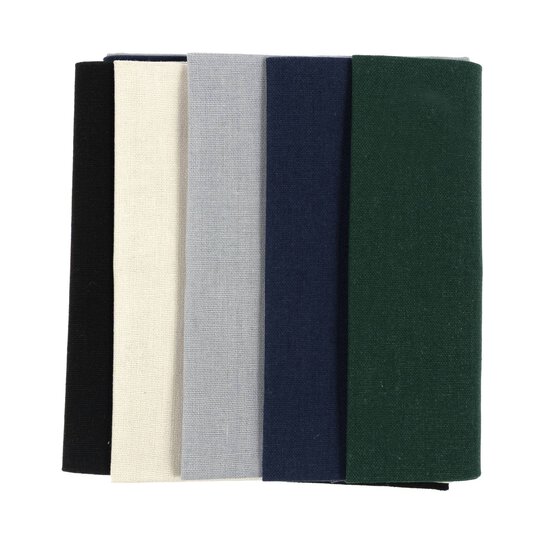 Embroidery Fabric 30cm x 46cm 5 Pack  image number 3