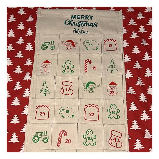 Advent Calendar Fabric Panel 77cm image number 4