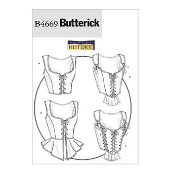 Butterick Women’s Corset Sewing Pattern B4669 (14-20)