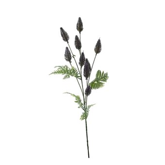 Purple Thistle Spray 81cm 
