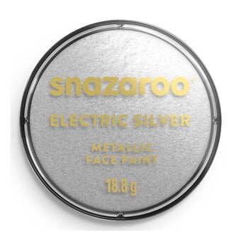 Snazaroo Electric Silver Metallic Face Paint