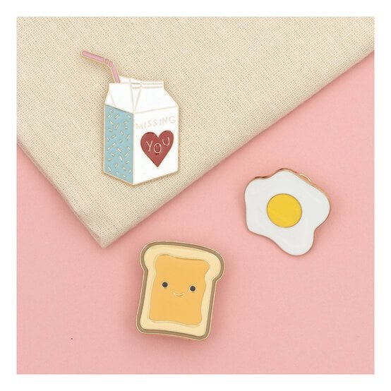 Toast and Milk Pins 3 Pack image number 2
