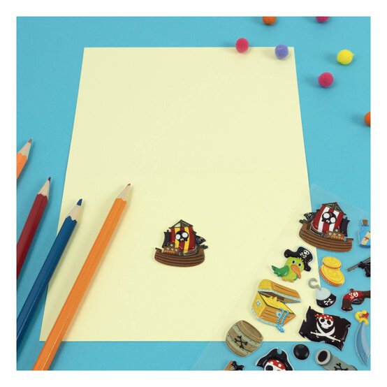 Pirate Puffy Stickers image number 2