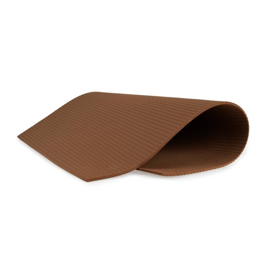 Brown Corrugated EVA Foam Sheet 22.5cm x 30cm image number 2