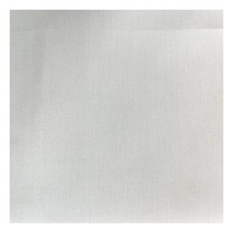 White Polycotton Fabric by the Metre image number 2