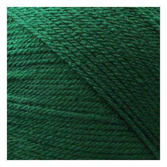 Women's Institute Dark Green Soft and Smooth Aran Yarn 400g