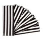 Black and White Stripe Printed Tissue Paper 50cm x 75cm 6 Pack image number 1