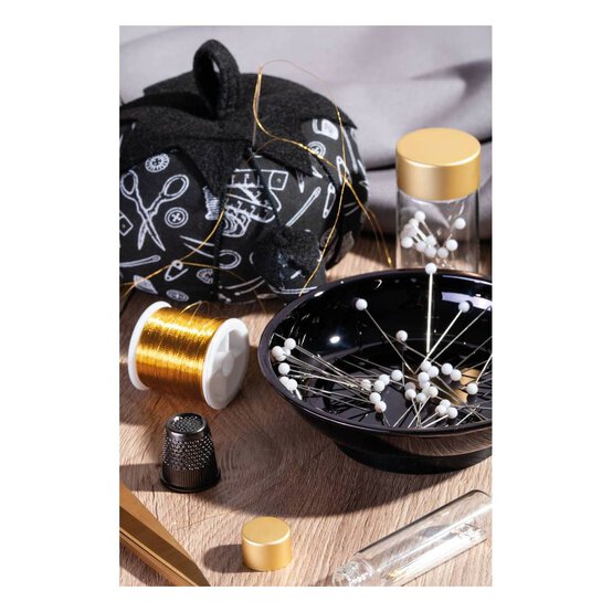 Hemline Gold Magnetic Pin Dish image number 2