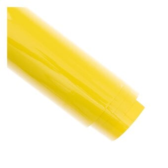 Siser Lemon Yellow Easyweed Heat Transfer Vinyl 30cm x 50cm image number 3