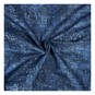 Navy Cotton Textured Blender Fabric by the Metre image number 1