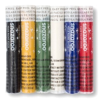 Snazaroo Face Paint Sticks 6 Pack image number 3