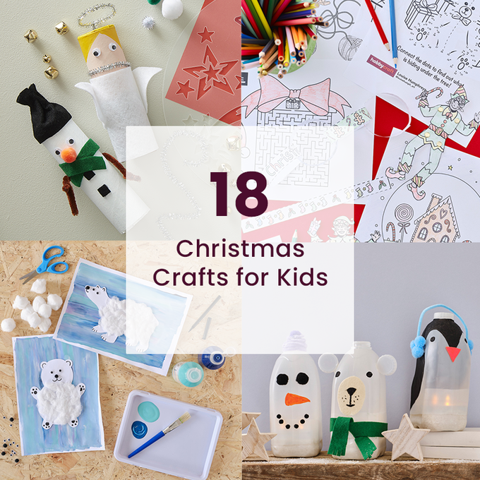 18 Christmas Crafts for Kids image number 1