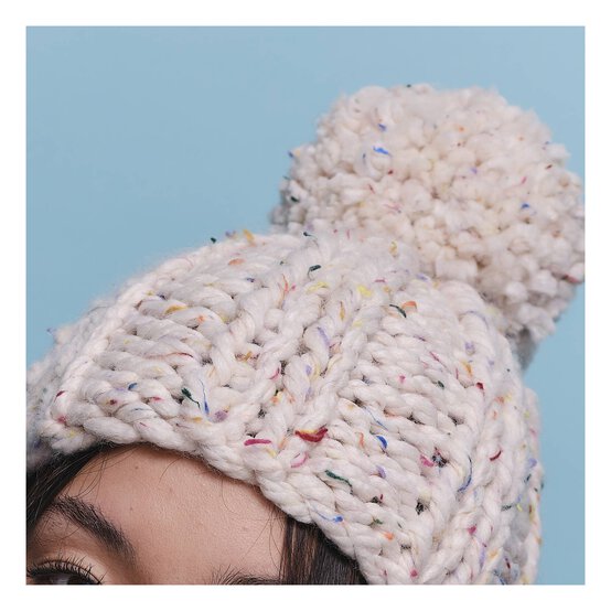 Knitcraft Chunky Rib Beanie Digital Pattern 0119 image number 4