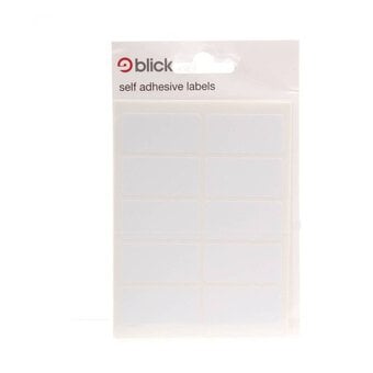 Blick Labels 70 Pack White