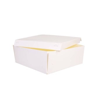 White Cake Box 10 Inches