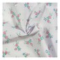 Pink Floral Delight Polycotton Fabric by the Metre image number 1