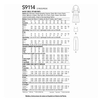Simplicity Women’s Separates Sewing Pattern S9114 (6-14)