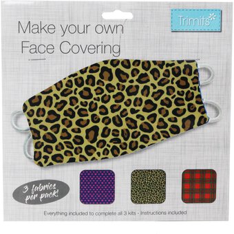 Trimits Make Your Own Print Face Covering Kit 3 Pack image number 3