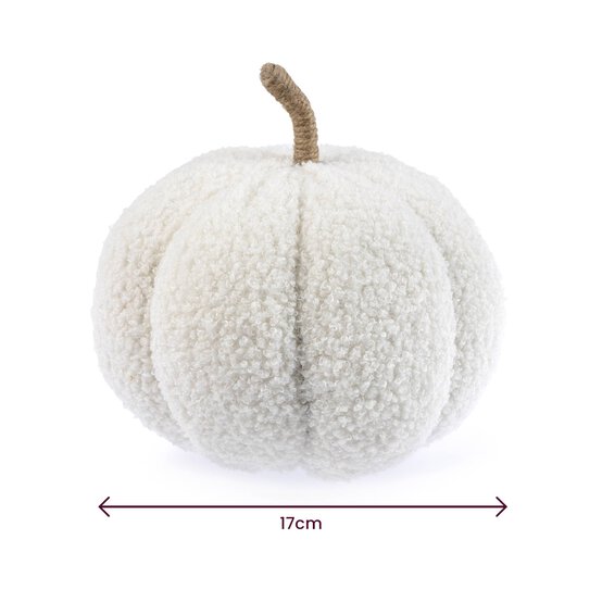 White Borg Pumpkin 17cm image number 5