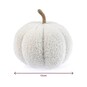 White Borg Pumpkin 17cm image number 5