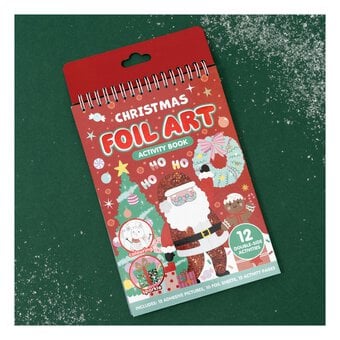 Christmas Foil Art Activity Book