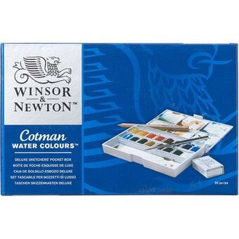Winsor & Newton Cotman Watercolour Deluxe Pocket Set image number 5