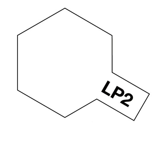 Tamiya Gloss White Lacquer Paint 10ml (LP-2) image number 2
