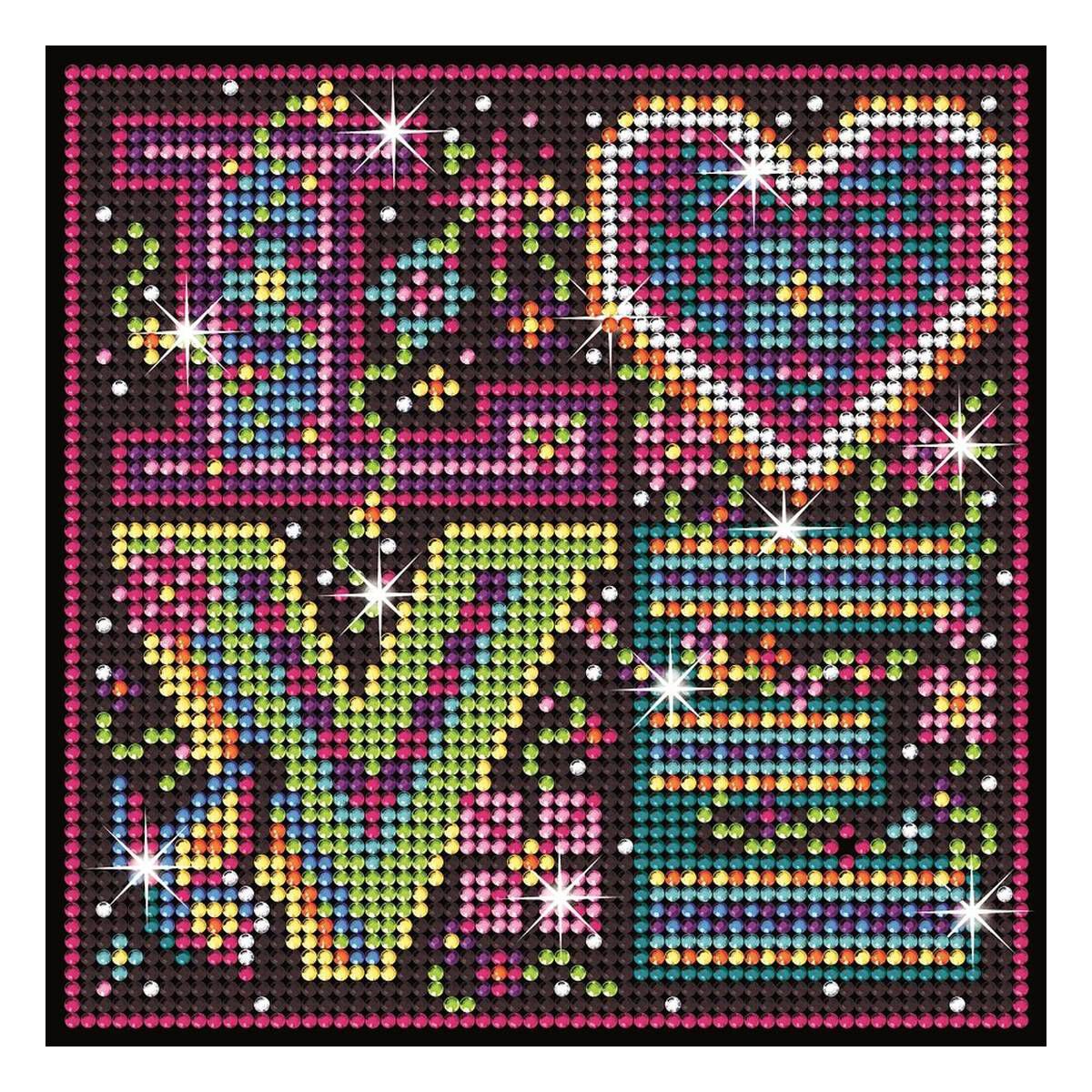 Love Diamond Art Kit Hobbycraft