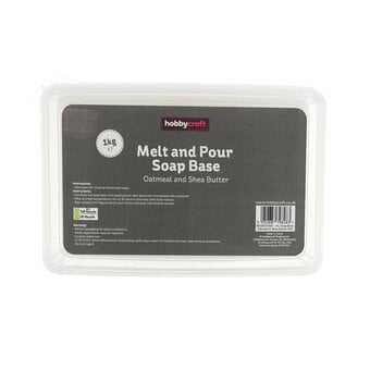 Oatmeal and Shea Butter Melt and Pour Soap Base 1kg image number 4