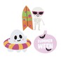 Summerween Stickers 3 Pack  image number 1