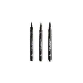 Uni-ball PIN Calligrapher’s Choice Fineliners 3 Pack image number 2