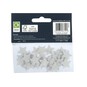 White Wooden Star Embellishments 30 Pack image number 5