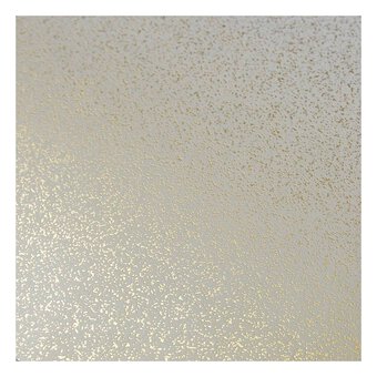 White and Gold Ombre Foil Card A4 16 Sheets image number 2