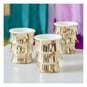 Ginger Ray Fringed Gold Paper Cups 8 Pack image number 1