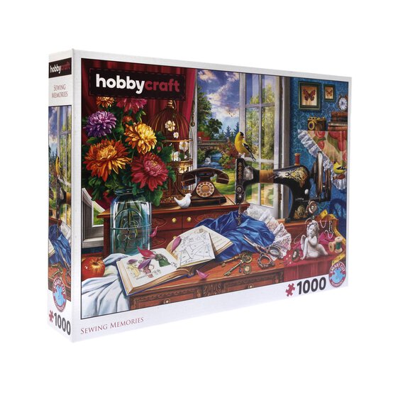 Sewing Memories Jigsaw Puzzle 1000 Pieces image number 1
