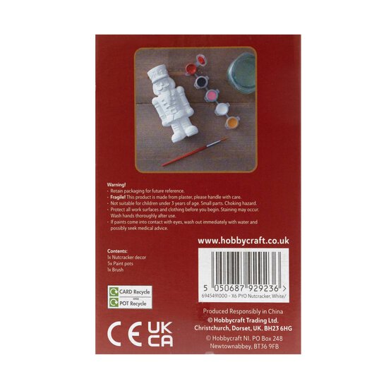 Paint Your Own Nutcracker Kit  image number 4