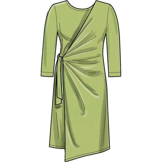 Simplicity Knit Dress and Top Sewing Pattern S9259 (18-26) image number 4