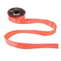 Coral Wire Edge Satin Ribbon 25mm x 3m image number 2