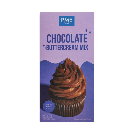 PME Chocolate Buttercream Mix 450g image number 1