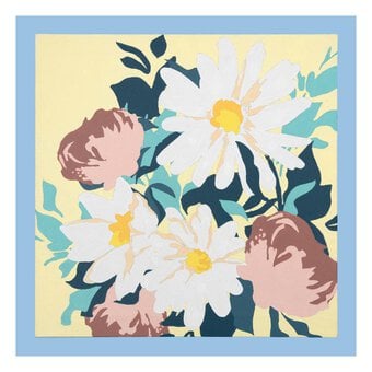 Floral Paint by Numbers Canvas
