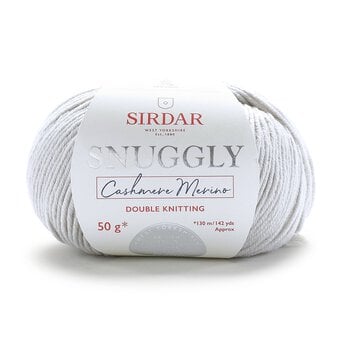 Sirdar Silver Snuggly Cashmere Merino DK Yarn 50g
