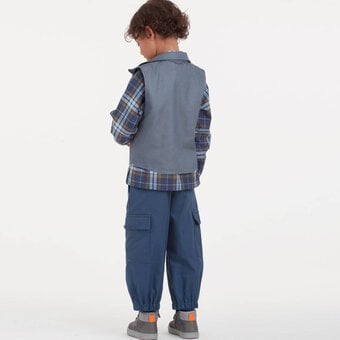 Simplicity Kids’ Shirt and Trousers Sewing Pattern S9201 (3-6) image number 4