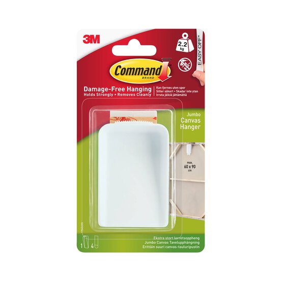 Command Jumbo Canvas Hanger image number 1