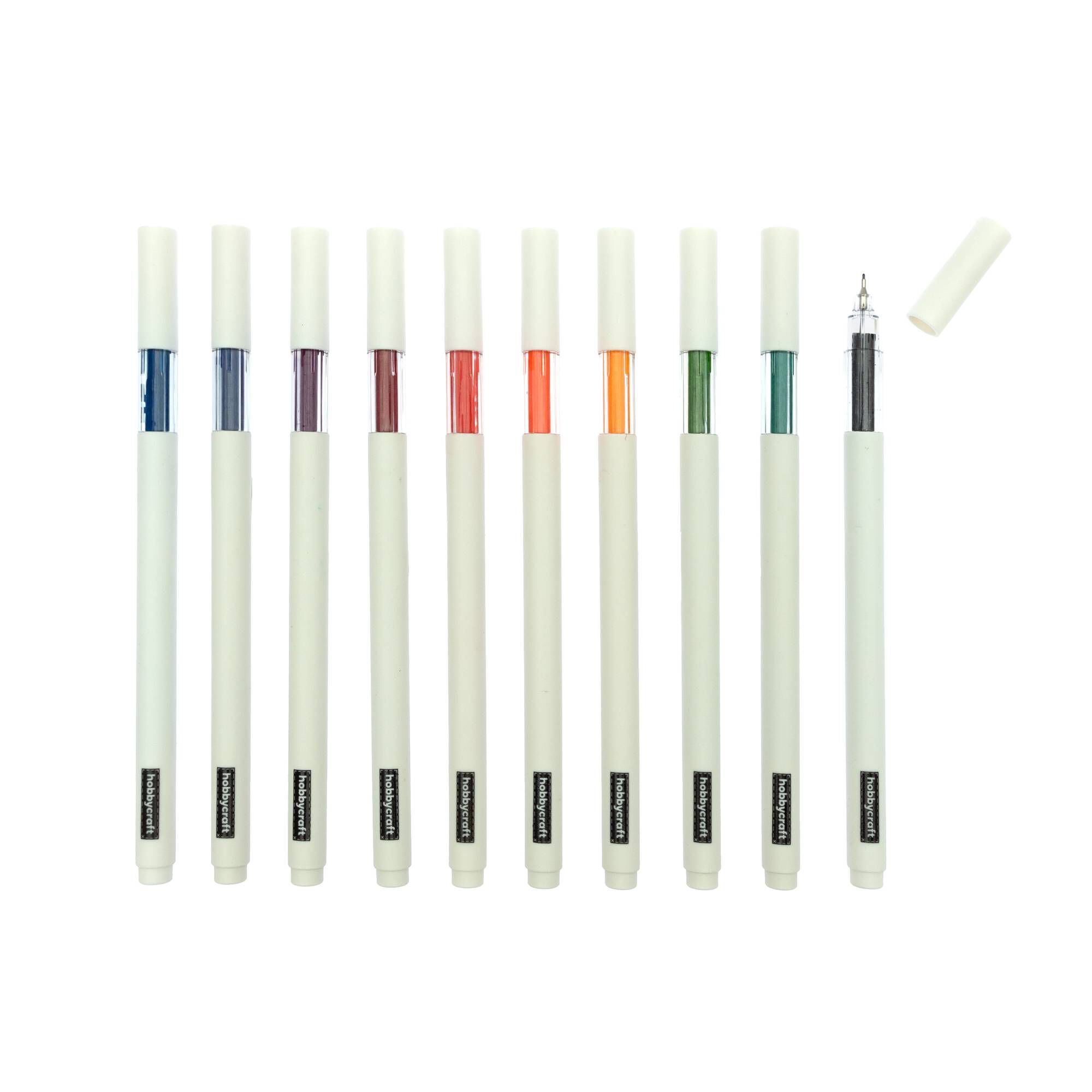 Fine Liners Kit Coloured Fineliners 10 Pack | Hobbycraft