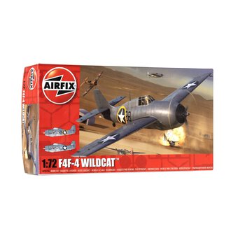 Airfix F4F-F Wildcat Model Kit 1:72